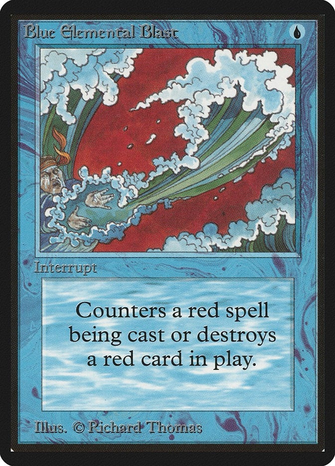 Blue Elemental Blast [LEB] - MTG Single