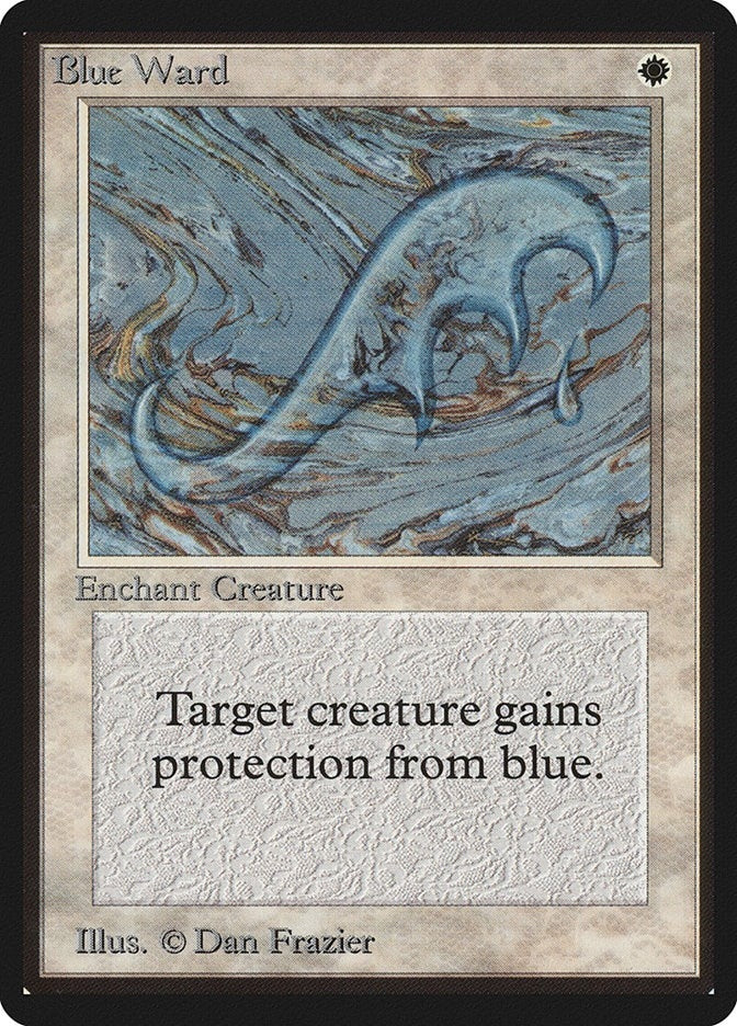 Blue Ward [LEB] - MTG Single