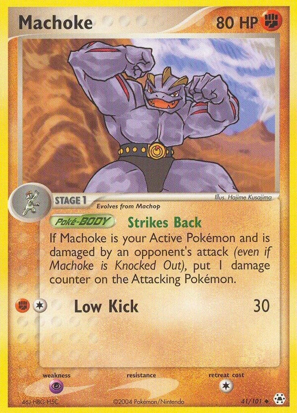 Image for Machoke (41/101) (Hidden Legends) - Pokemon
