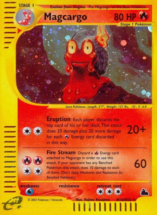 Image for Magcargo (H16) (H16/H32) (Skyridge) - Pokemon