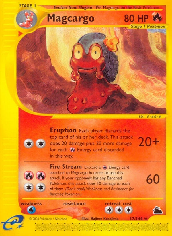 Image for Magcargo (17) (017/144) (Skyridge) - Pokemon