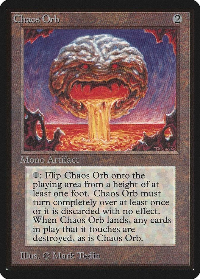 Chaos Orb [LEB] - MTG Single