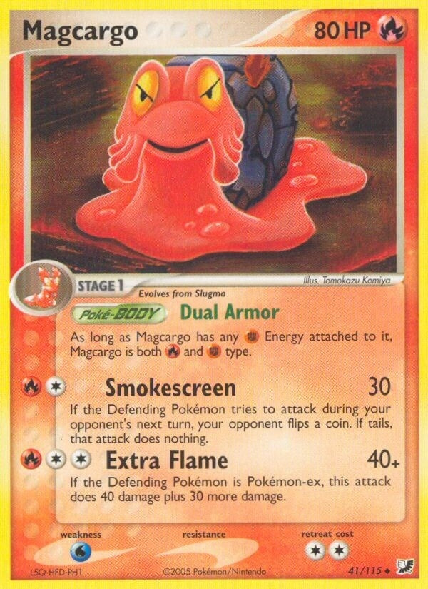 Image for Magcargo (41/115) (Unseen Forces) - Pokemon