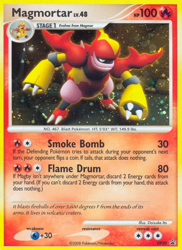 Image for Magmortar - DP20 (DP20) (Diamond and Pearl Promos) - Pokemon