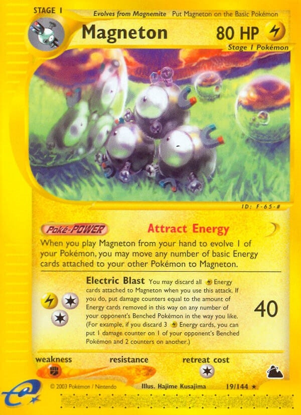 Image for Magneton (19) (019/144) (Skyridge) - Pokemon