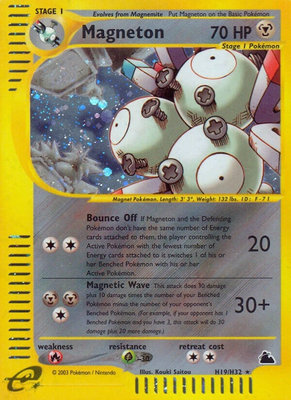 Image for Magneton (H19) (H19/H32) (Skyridge) - Pokemon