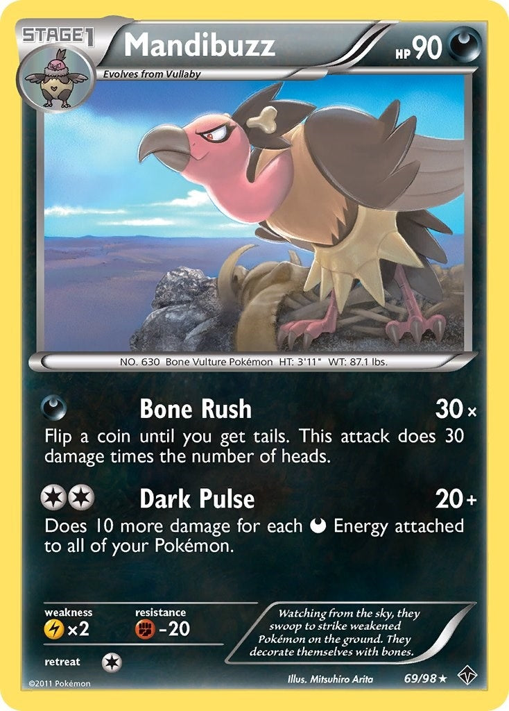 Image for Mandibuzz (69/98) (Emerging Powers) - Pokemon