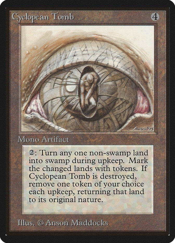 Cyclopean Tomb [LEB] - MTG Single