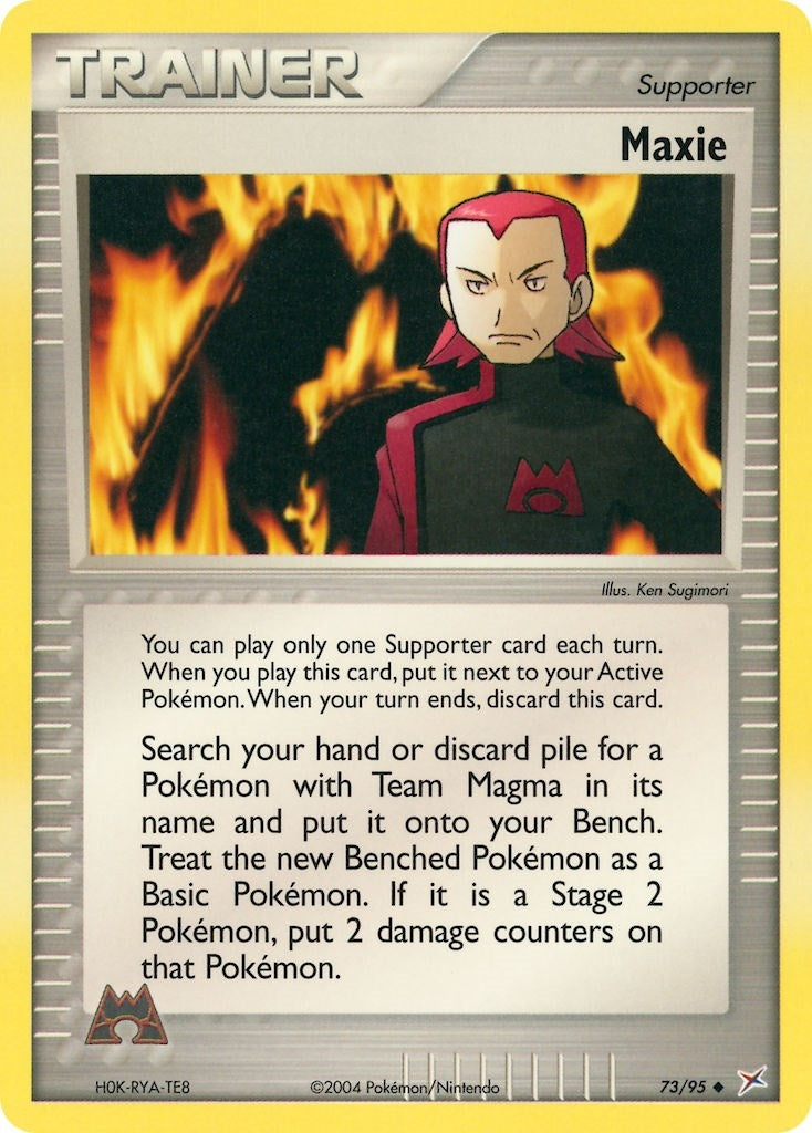 Image for Maxie (73/95) (Team Magma vs Team Aqua) - Pokemon