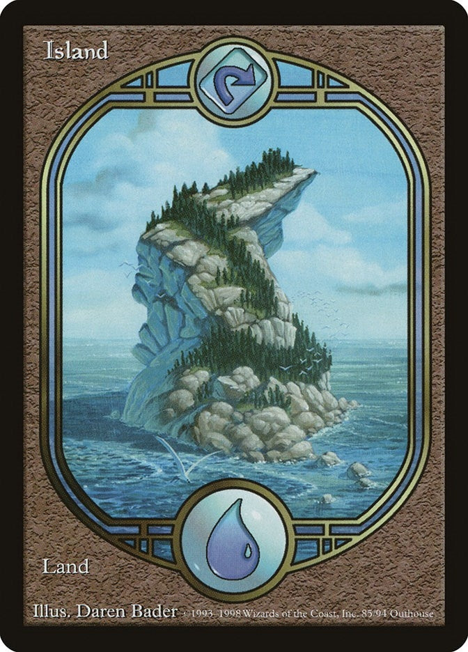 Island (UGL) (85) [UGL] - MTG Single