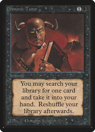 Demonic Tutor [LEB] - MTG Single