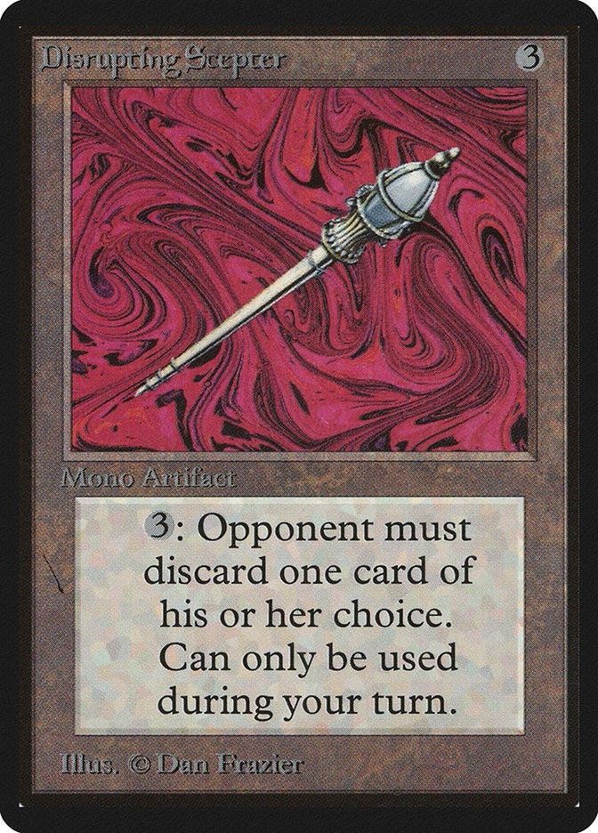 Disrupting Scepter [LEB] - MTG Single