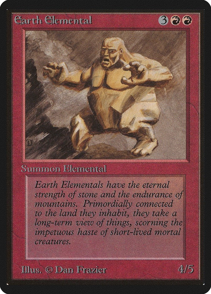 Earth Elemental [LEB] - MTG Single