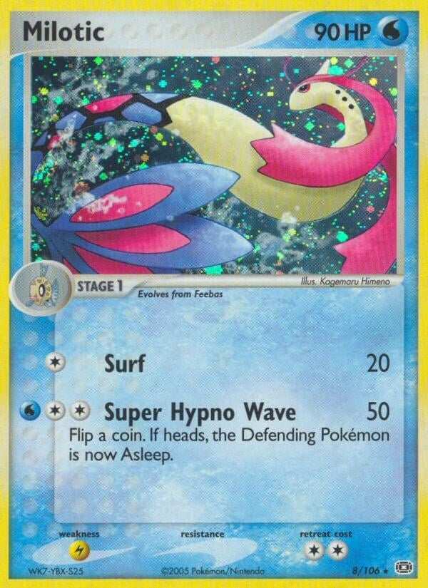 Image for Milotic (8/106) (Emerald) - Pokemon
