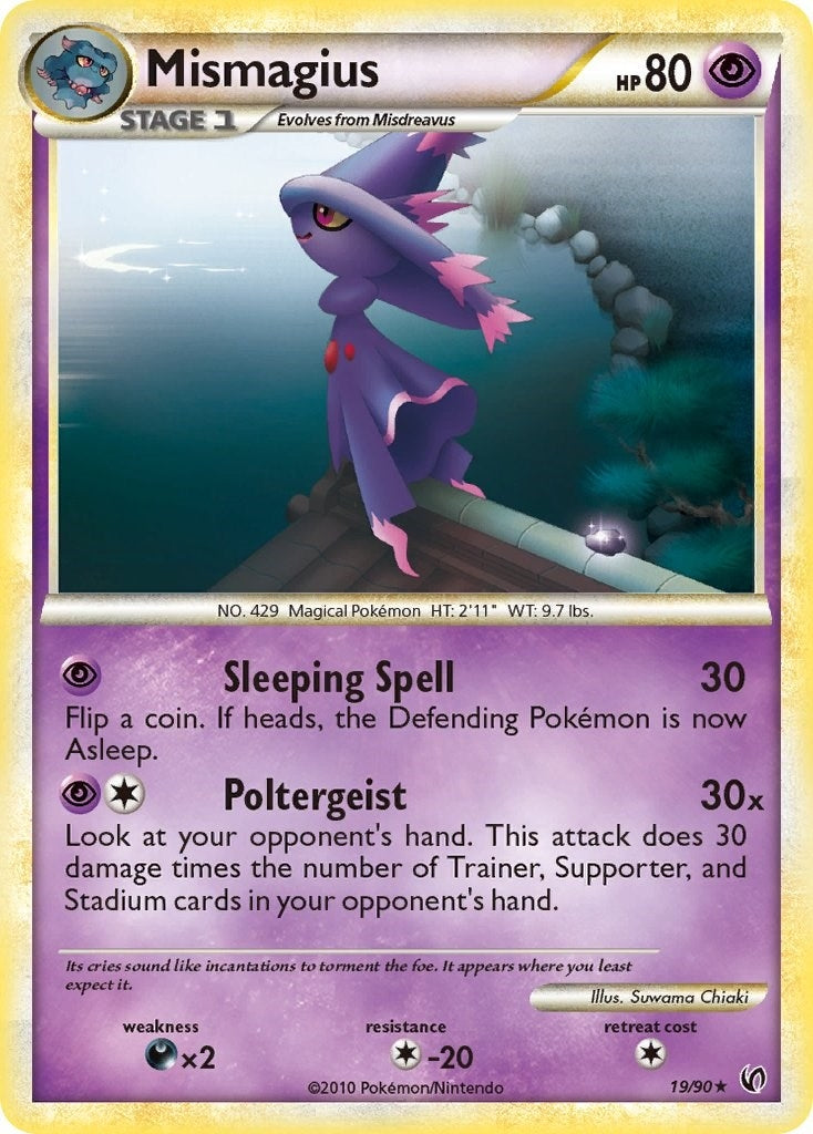 Image for Mismagius (19/90) (Undaunted) - Pokemon