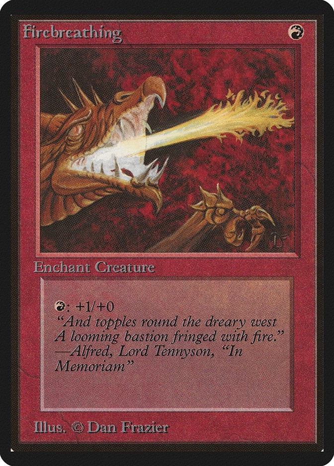 Firebreathing [LEB] - MTG Single