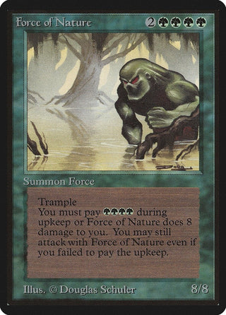 Force of Nature [LEB] - MTG Single