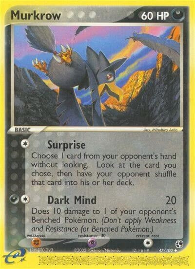 Image for Murkrow (47/100) (Sandstorm) - Pokemon
