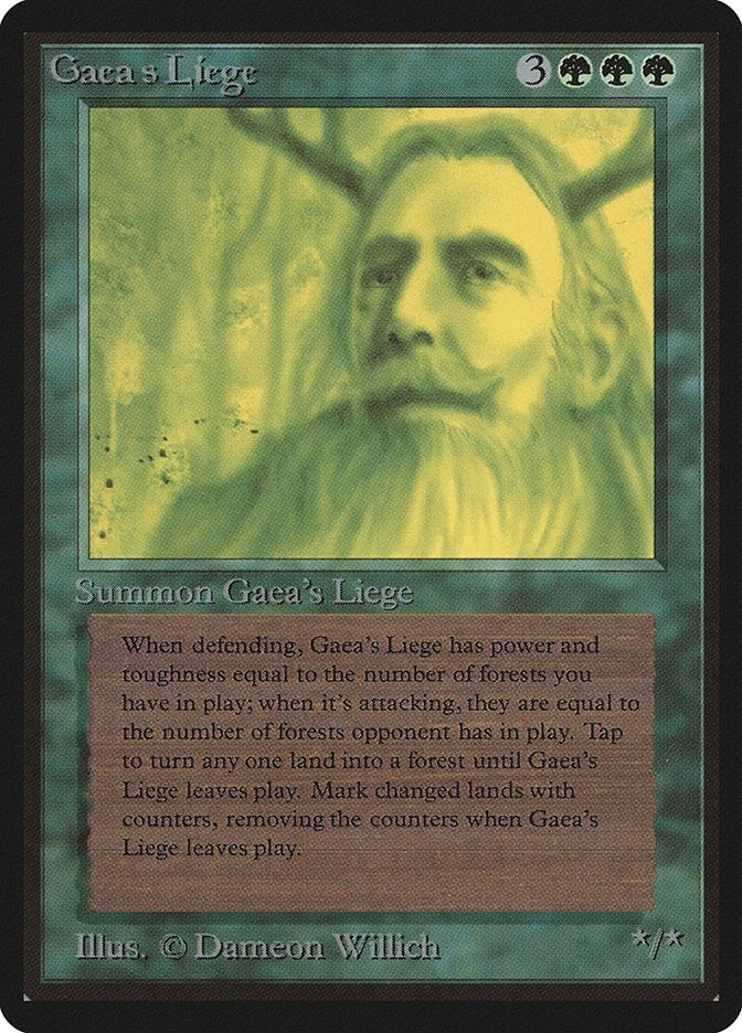Gaea’s Liege [LEB] - MTG Single