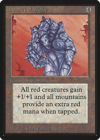 Gauntlet of Might [LEB] - MTG Single