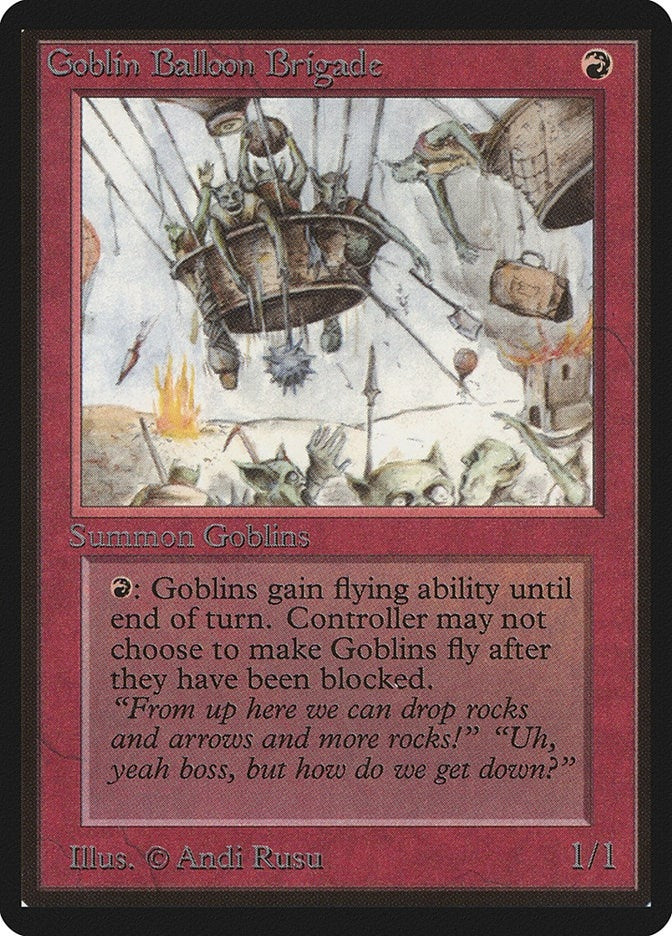 Goblin Balloon Brigade [LEB] - MTG Single
