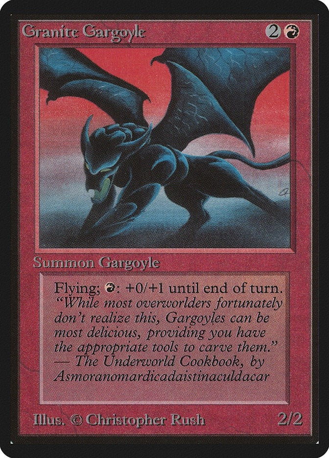 Granite Gargoyle [LEB] - MTG Single