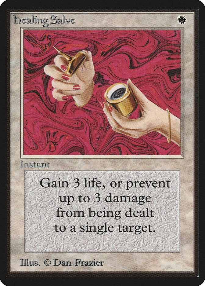 Healing Salve [LEB] - MTG Single
