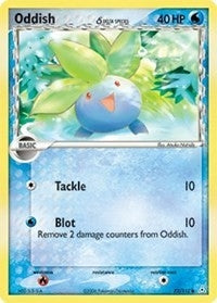 Image for Oddish (Delta Species) (73/110) (Holon Phantoms) - Pokemon