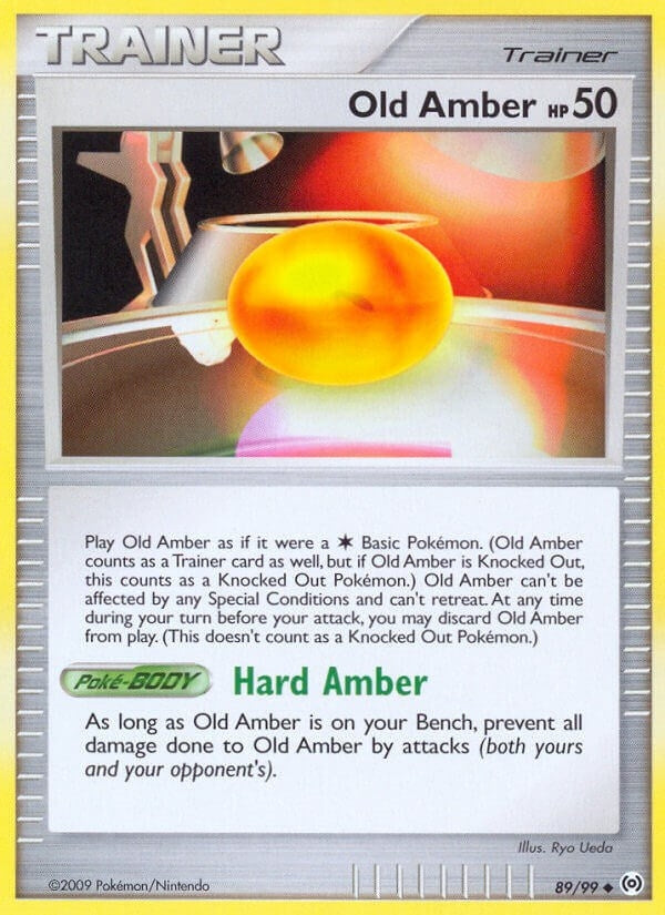 Image for Old Amber (89/99) (Arceus) - Pokemon
