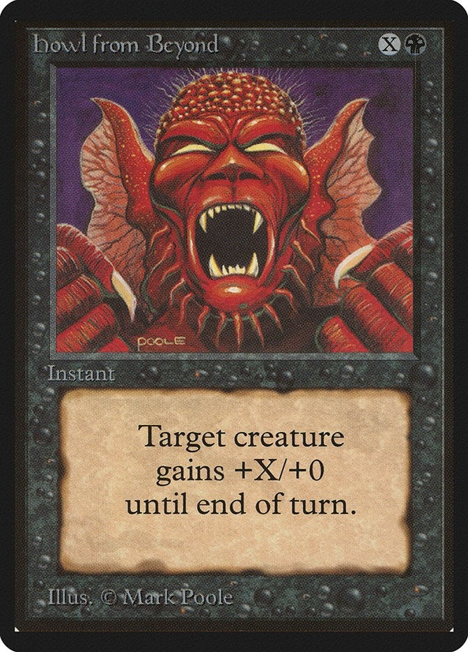 Howl from Beyond [LEB] - MTG Single