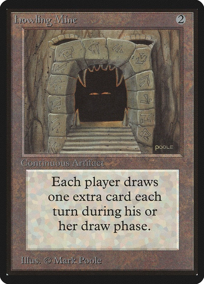 Howling Mine [LEB] - MTG Single