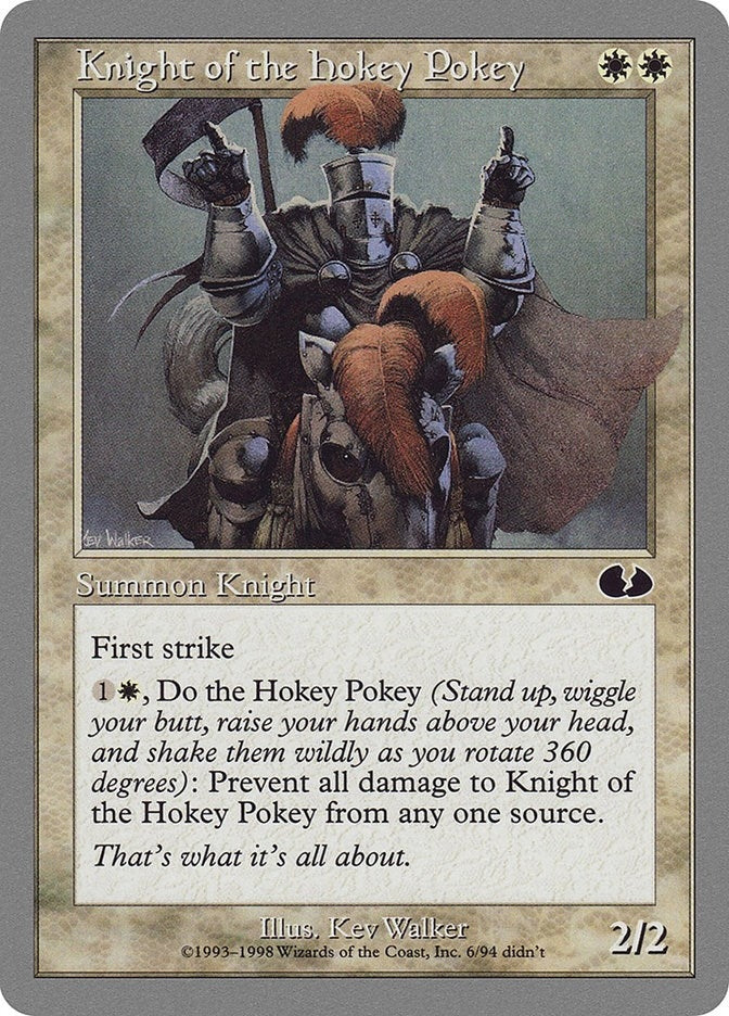 Knight of the Hokey Pokey (6) [UGL] - MTG Single