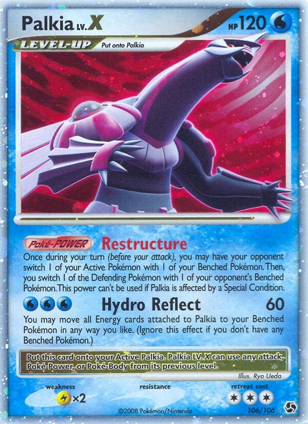 Image for Palkia LV.X (106/106) (Great Encounters) - Pokemon