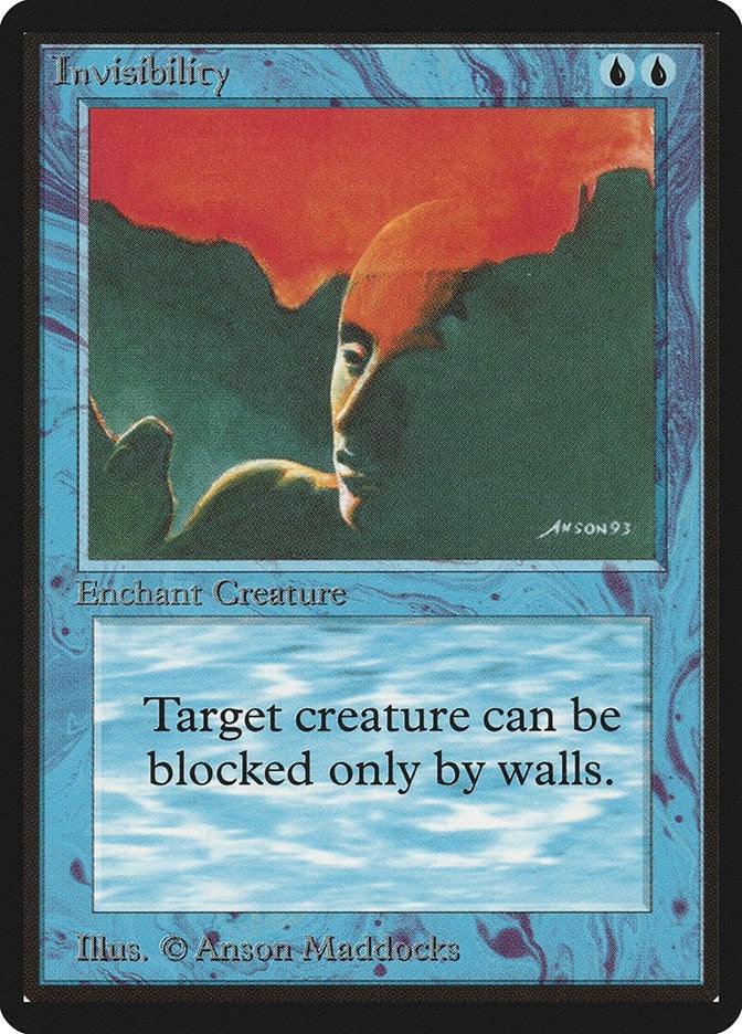 Invisibility [LEB] - MTG Single