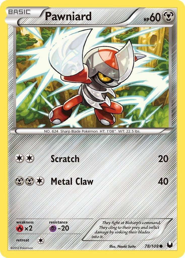 Image for Pawniard (78/108) (Dark Explorers) - Pokemon