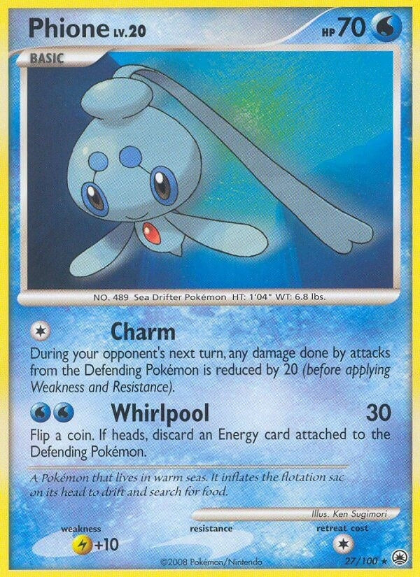 Image for Phione (27) (27/100) (Majestic Dawn) - Pokemon