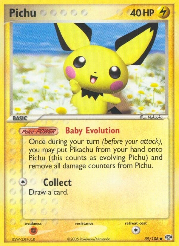 Image for Pichu (59/106) (Emerald) - Pokemon