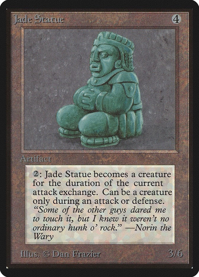Jade Statue [LEB] - MTG Single