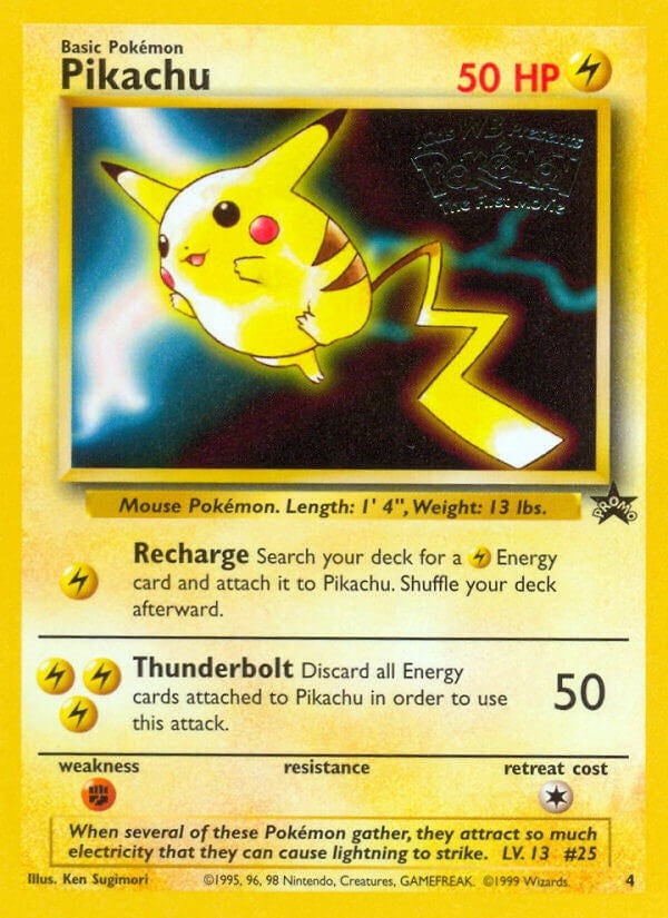Image for Pikachu (Movie Promo) (04/53) (WoTC Promo) - Pokemon