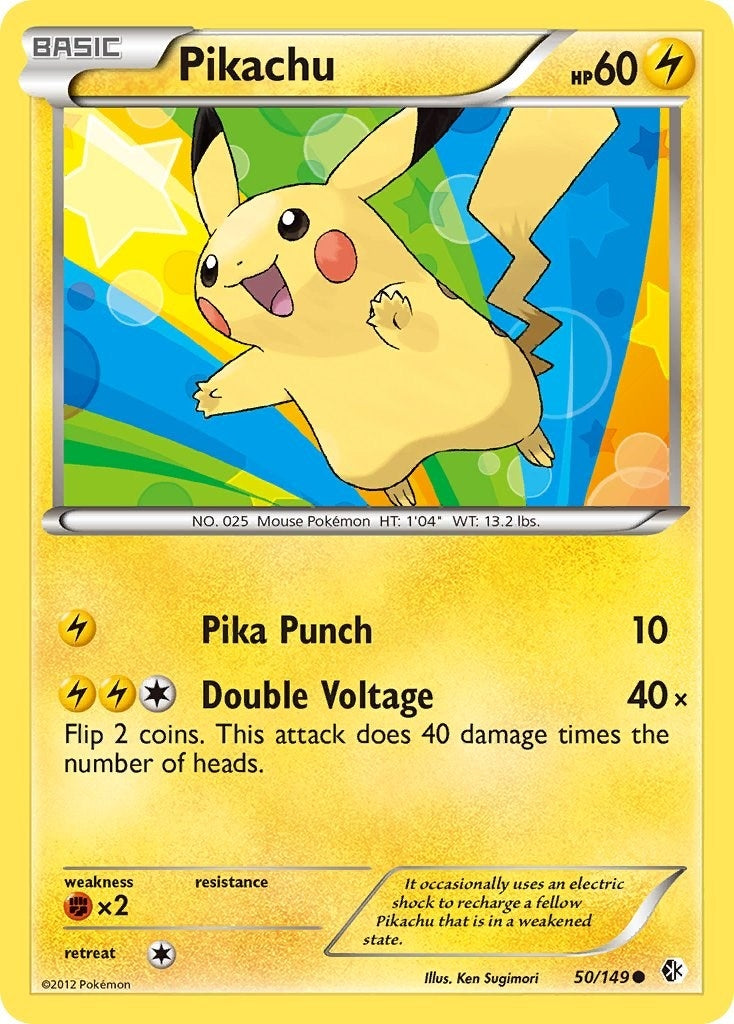 Image for Pikachu (50/149) (Boundaries Crossed) - Pokemon