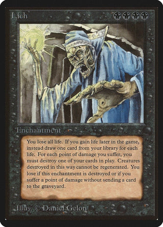 Lich [LEB] - MTG Single