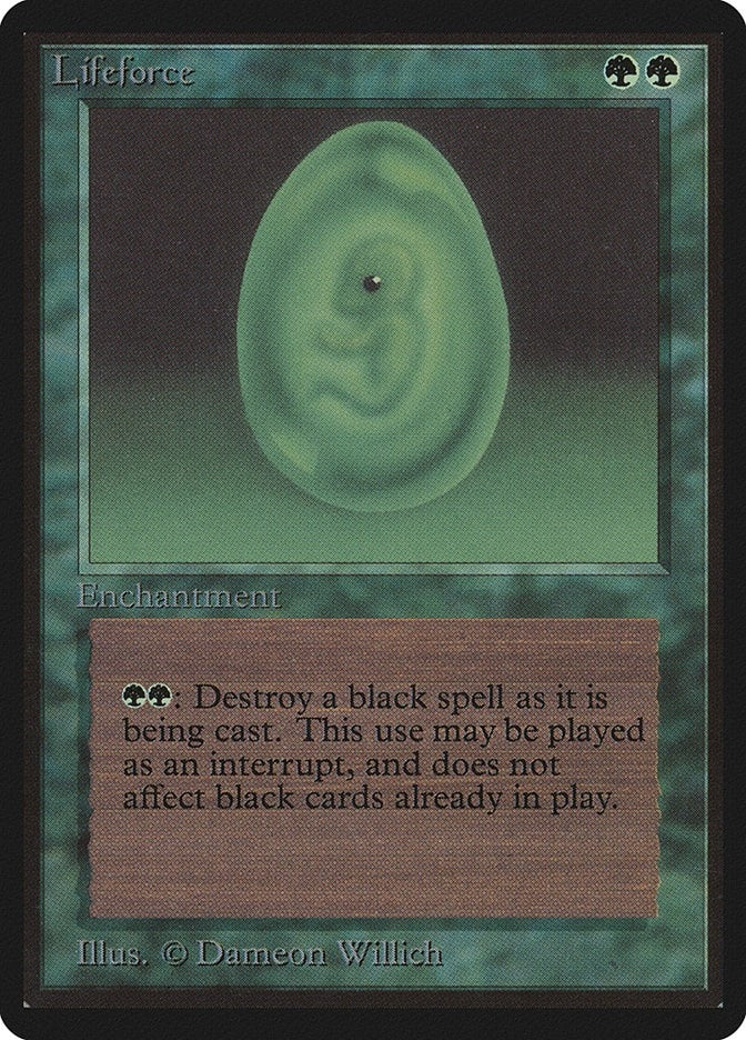 Lifeforce [LEB] - MTG Single