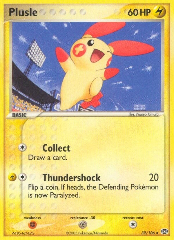 Image for Plusle (39/106) (Emerald) - Pokemon