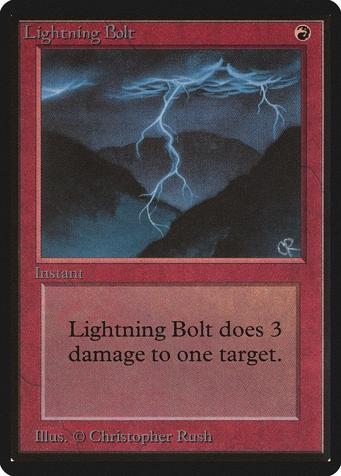 Lightning Bolt [LEB] - MTG Single