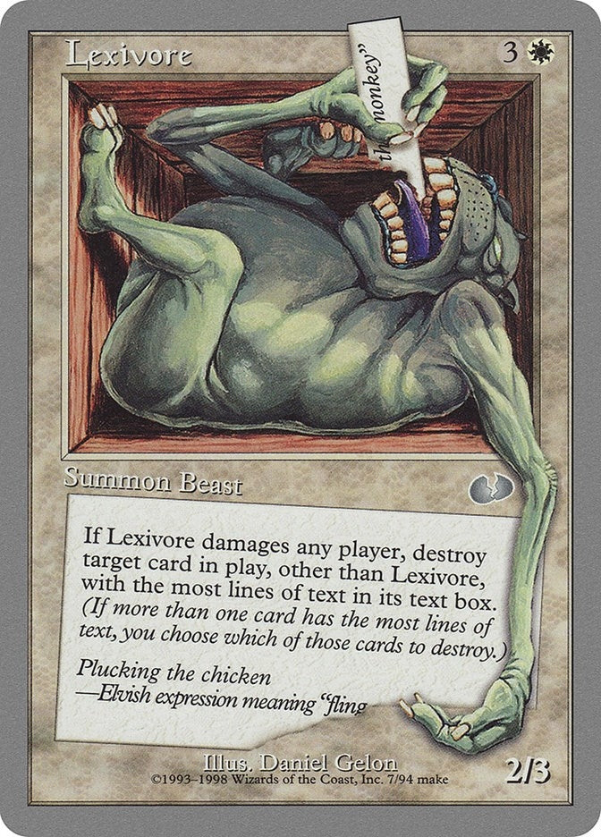 Lexivore (7) [UGL] - MTG Single