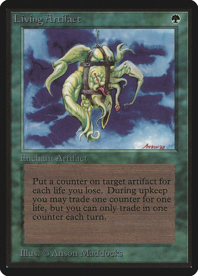 Living Artifact [LEB] - MTG Single
