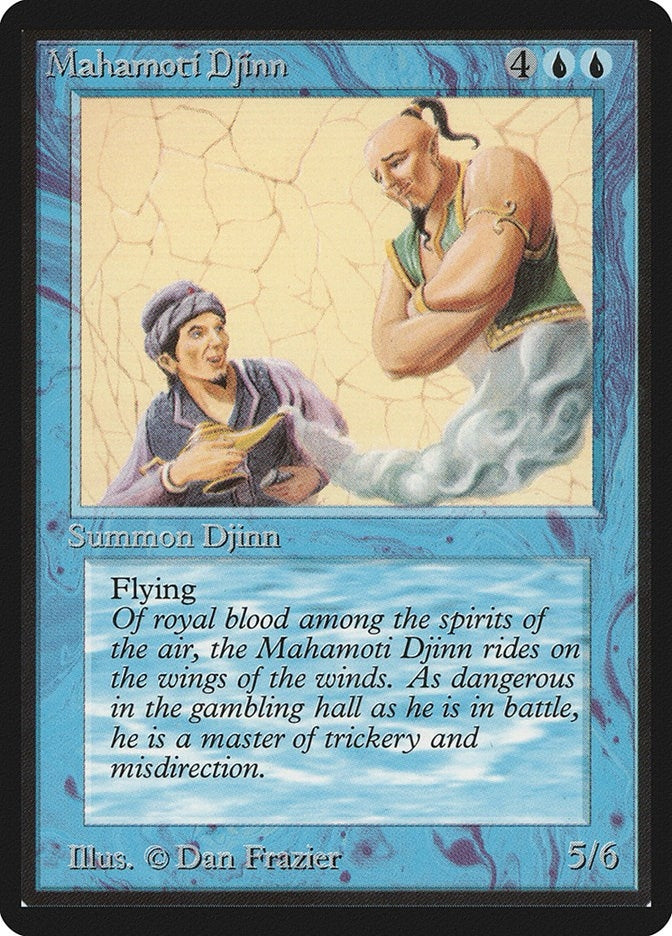 Mahamoti Djinn [LEB] - MTG Single