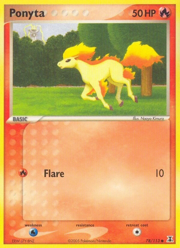Image for Ponyta (78/113) (Delta Species) - Pokemon