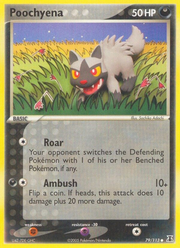Image for Poochyena (79/113) (Delta Species) - Pokemon