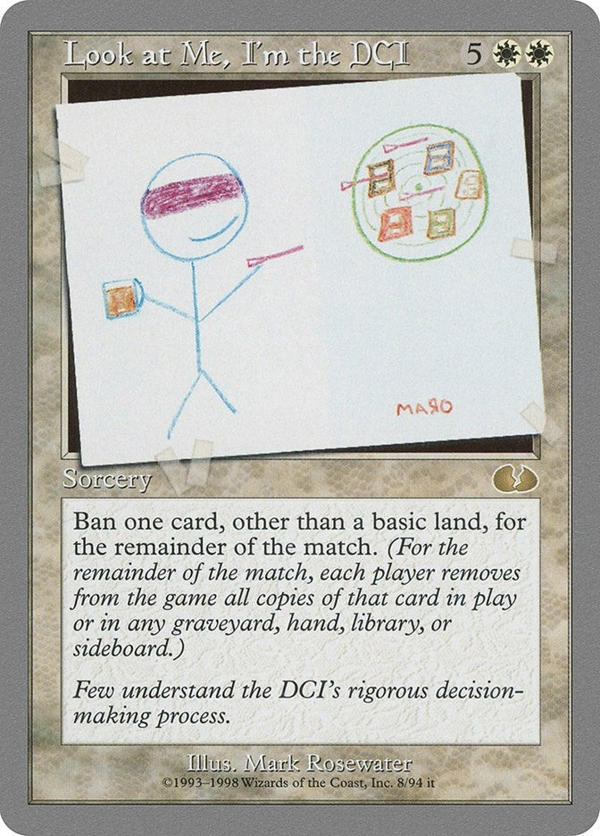 Look at Me I’m the DCI (8) [UGL] - MTG Single